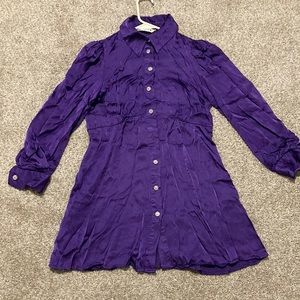 Zara purple dress